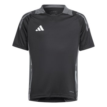 ADIDAS Tiro 24 Competition Kids Trainingstrikot (black/team dark grey) - Front View