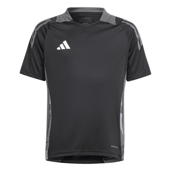 ADIDAS Tiro 24 Competition Kids Trainingstrikot (black/team dark grey) - Front Center View