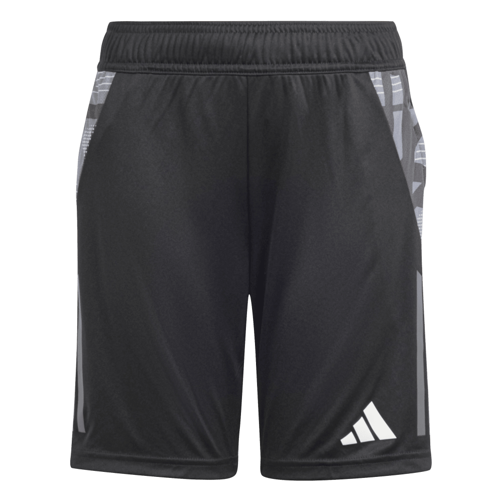 ADIDAS Tiro 24 Competition Kids Trainingsshorts (black/team dark grey) - Front View