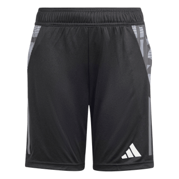 ADIDAS Tiro 24 Competition Kids Trainingsshorts (black/team dark grey) - Front View