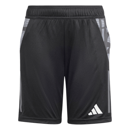 ADIDAS Tiro 24 Competition Kids Trainingsshorts (black/team dark grey) - Front View