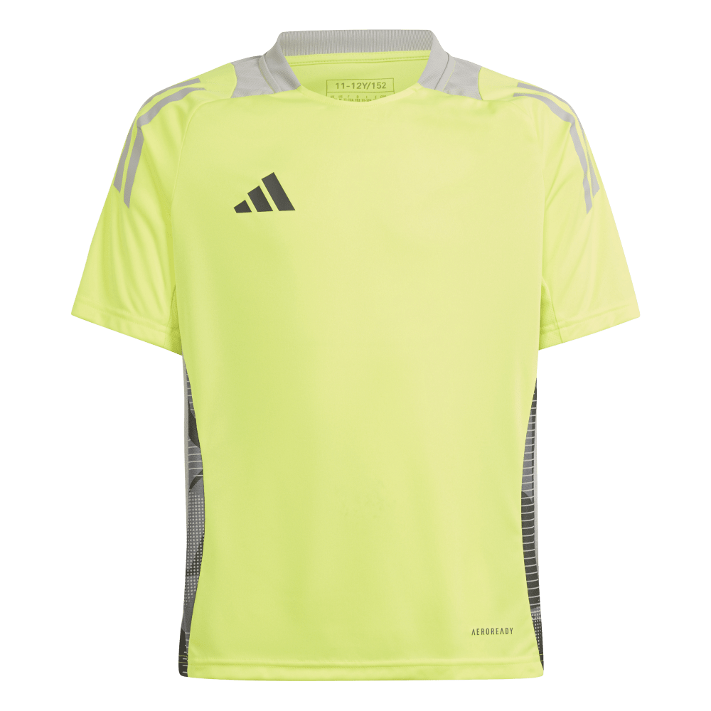 ADIDAS Tiro 24 Competition Kids Trainingstrikot (team solar yellow 2/grey two) - Front View