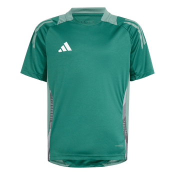 ADIDAS Tiro 24 Competition Kids Trainingstrikot (team dark green) - Front View