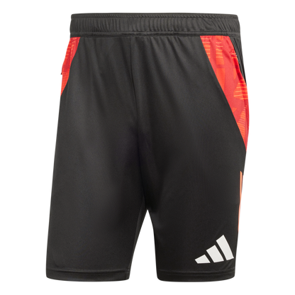 ADIDAS Tiro 24 Competition Trainingsshorts Herren (black/app solar red) - Front View