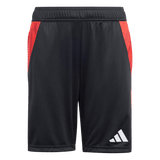 ADIDAS Tiro 24 Competition Kids Trainingsshorts (black/app solar red) - Front View