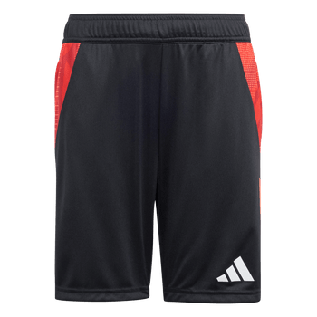 ADIDAS Tiro 24 Competition Kids Trainingsshorts (black/app solar red) - Front Center View
