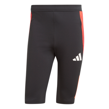 ADIDAS Tiro 24 Competition Half Hose Herren (black/app solar red) - Front View