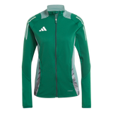 ADIDAS Tiro 24 Competition Trainingsjacke Damen (team dark green) - Front View
