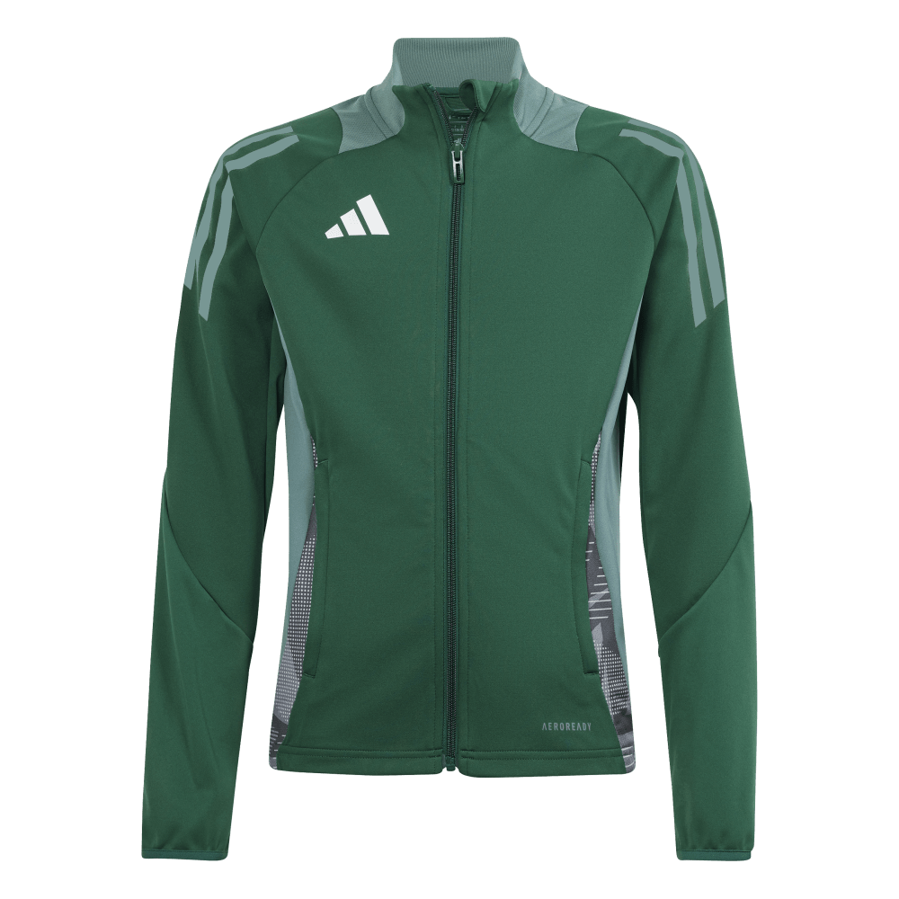 ADIDAS Tiro 24 Competition Trainingsjacke Für Kinder (team dark green) - Front View