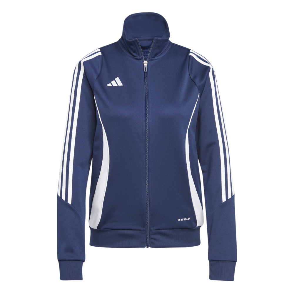 ADIDAS Tiro 24 Trainingsjacke Damen (team navy blue 2/white) - Front View