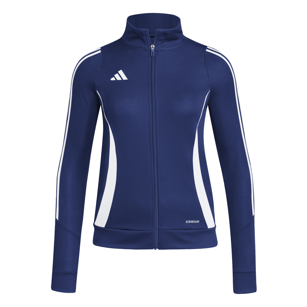 ADIDAS Tiro 24 Trainingsjacke Damen (team navy blue 2/white) - Front View