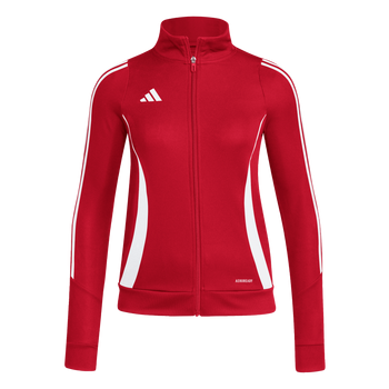 ADIDAS Tiro 24 Trainingsjacke Damen (team power red 2/white) - Front View