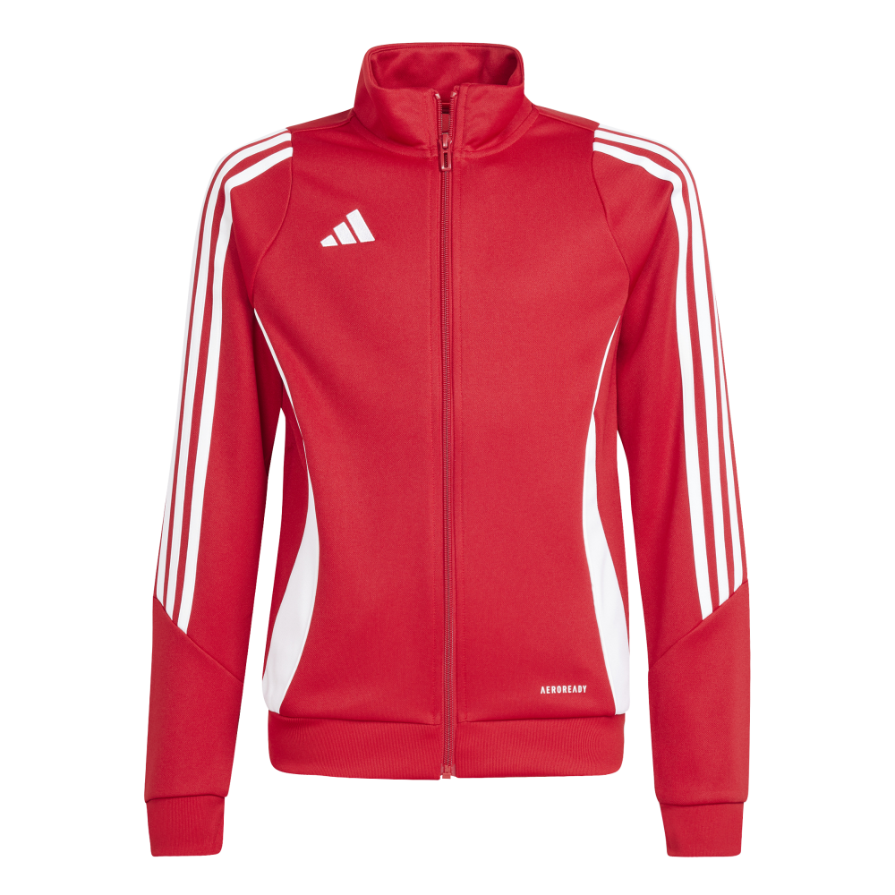 ADIDAS Tiro 24 Kids Trainingsjacke (team power red 2/white) - Front View