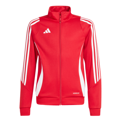 ADIDAS Tiro 24 Kids Trainingsjacke (team power red 2/white) - Front View