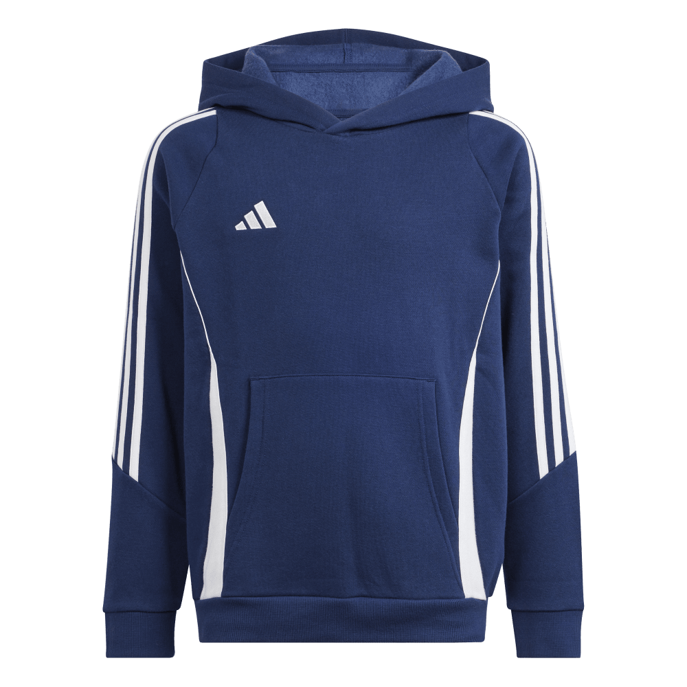 ADIDAS Tiro 24 Kids Sweat Hoodie (team navy blue 2/white) - Front View