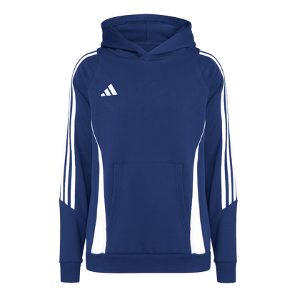 ADIDAS Tiro 24 Kids Sweat Hoodie (team navy blue 2/white) - Front View