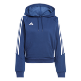 ADIDAS Tiro 24 Sweat Hoodie Damen (team navy blue 2/white) - Front View