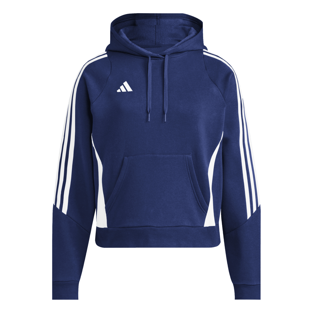 ADIDAS Tiro 24 Sweat Hoodie Damen (team navy blue 2/white) - Front View