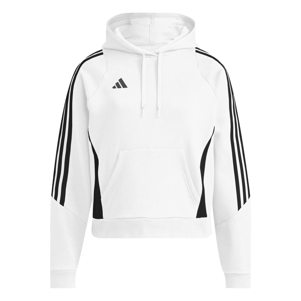 ADIDAS Tiro 24 Sweat Hoodie Damen (white/black) - Front View