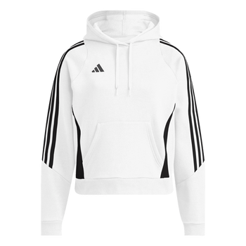 ADIDAS Tiro 24 Sweat Hoodie Damen (white/black) - Front View