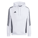 ADIDAS Tiro 24 Sweat Hoodie Herren (white/black) - Front View