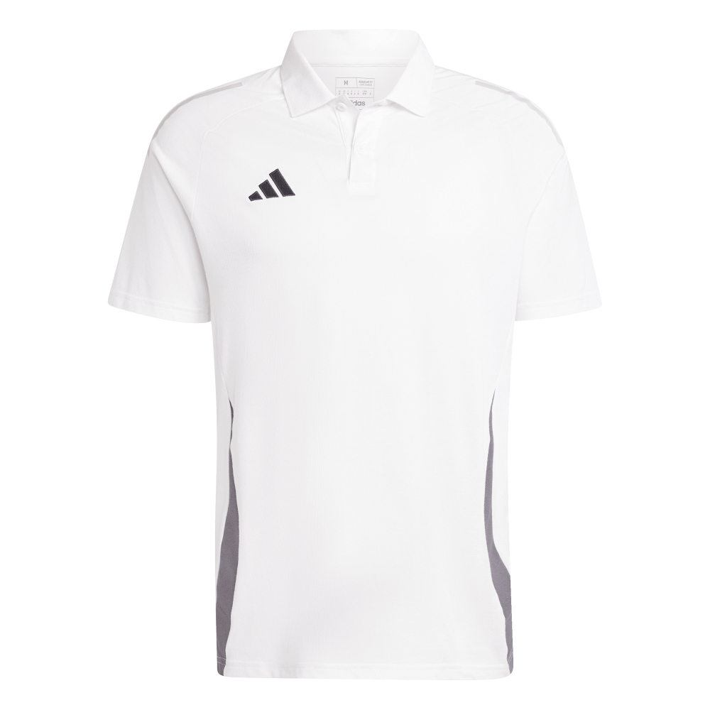 ADIDAS Tiro 24 Competition Poloshirt Herren (white) - Front View