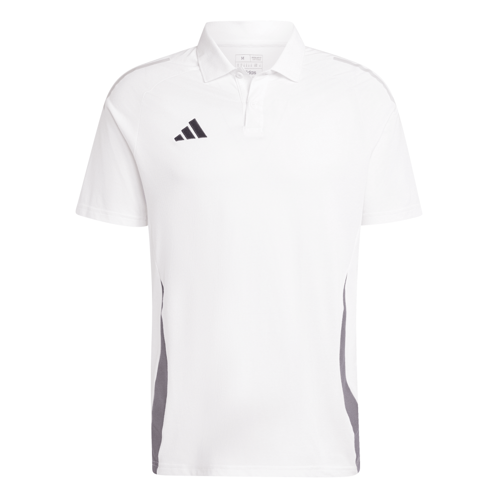 ADIDAS Tiro 24 Competition Poloshirt Herren (white) - Front Center View