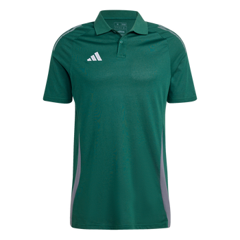 ADIDAS Tiro 24 Competition Poloshirt Herren (team dark green) - Front View