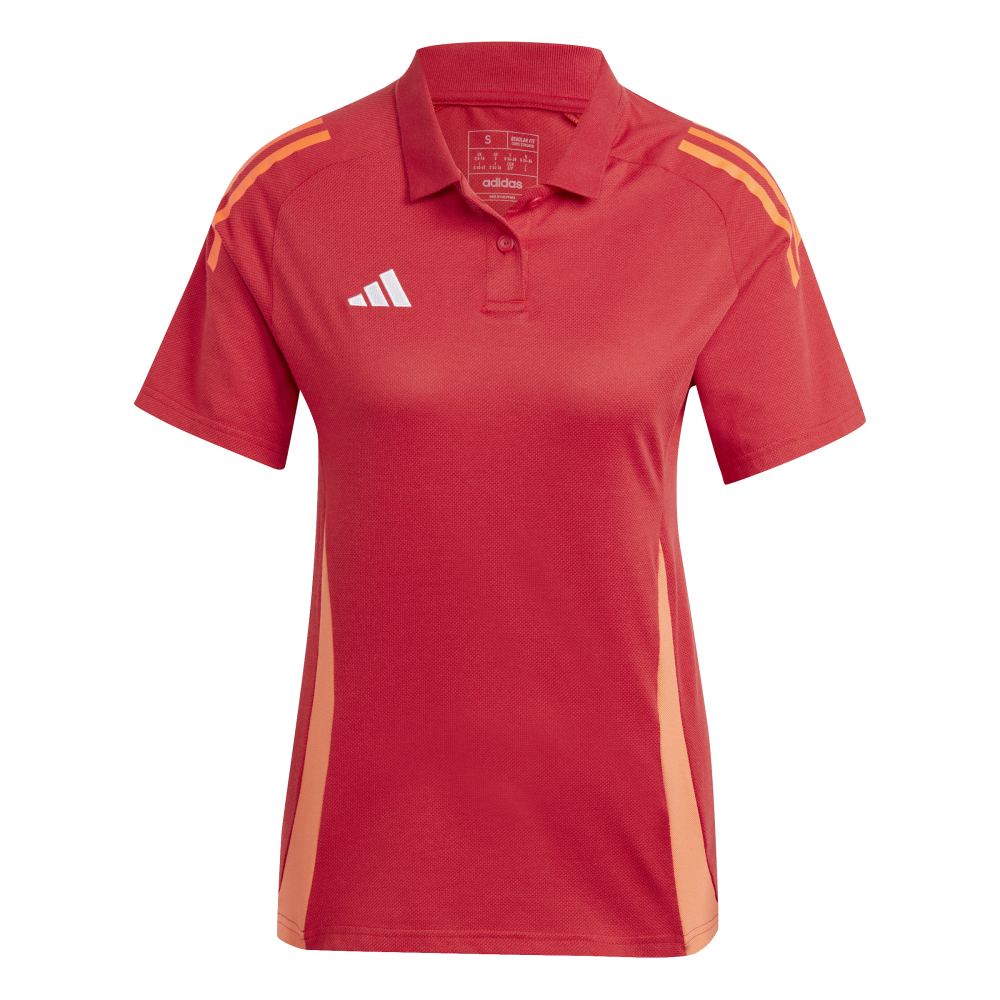 ADIDAS Tiro 24 Competition Poloshirt Damen (team power red 2) - Front View
