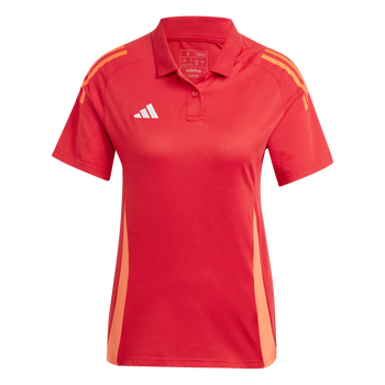 ADIDAS Tiro 24 Competition Poloshirt Damen (team power red 2) - Front View