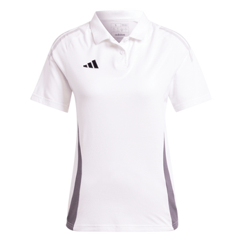 ADIDAS Tiro 24 Competition Poloshirt Damen (white) - Front View