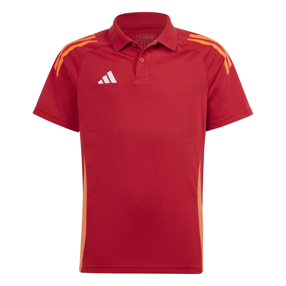 ADIDAS Tiro 24 Competition Poloshirt Für Kinder (team power red 2) - Front Center View
