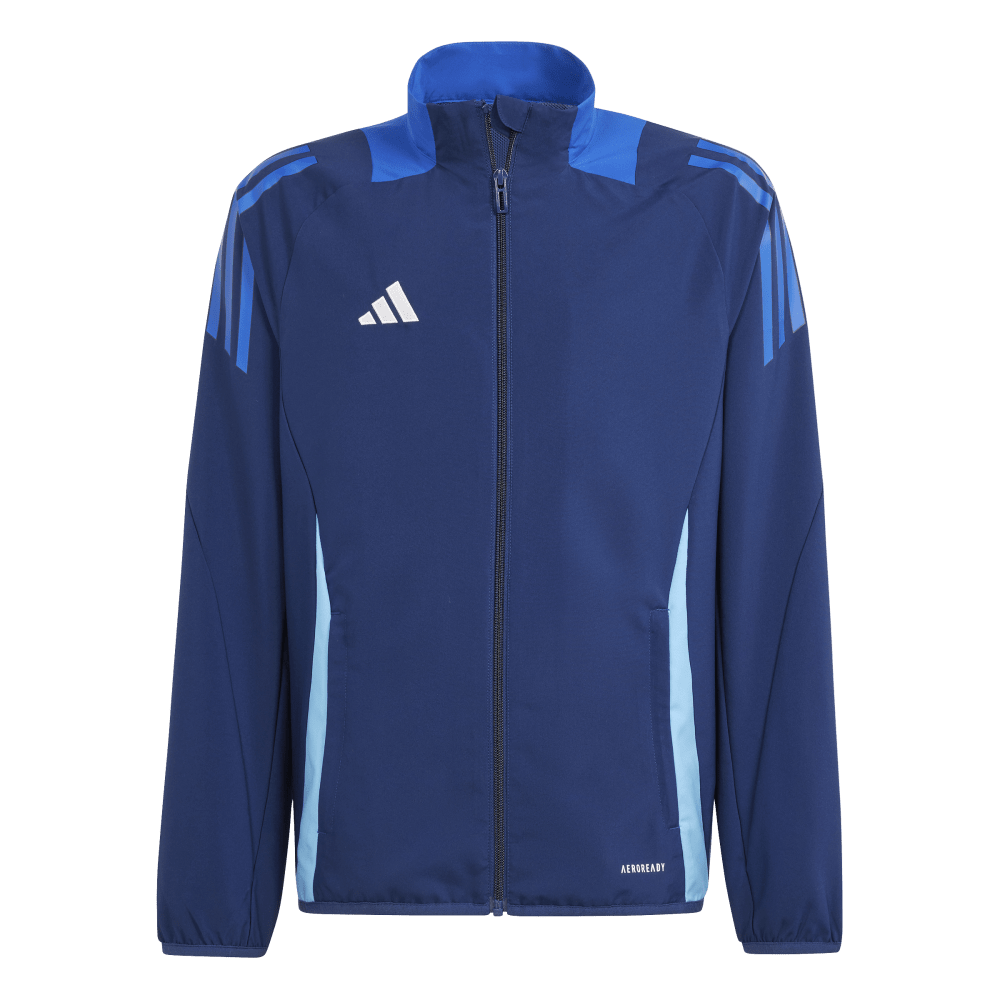 ADIDAS Tiro 24 Competition Kids Präsentationsjacke (team navy blue 2) - Front View