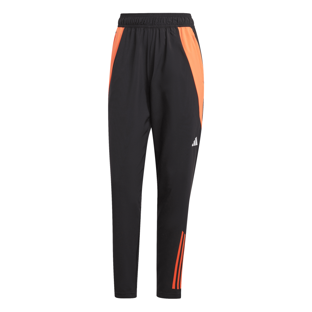 ADIDAS Tiro 24 Competition Präsentationshose Damen (black/app solar red) - Front View