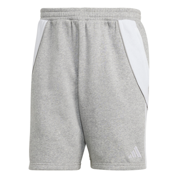 ADIDAS Tiro 24 Sweat Shorts Herren (medium grey heather/white) - Front View