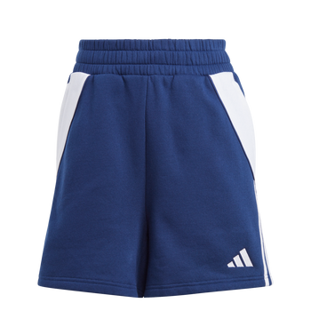 ADIDAS Tiro 24 Sweat Shorts Damen (team navy blue 2/white) - Front View