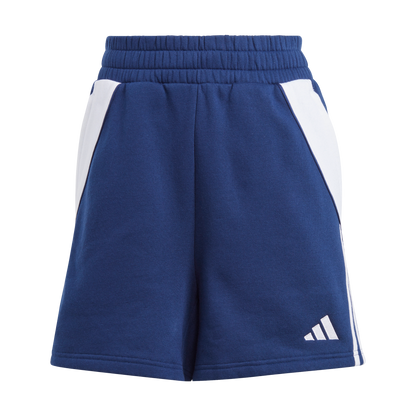 ADIDAS Tiro 24 Sweat Shorts Damen (team navy blue 2/white) - Front Center View