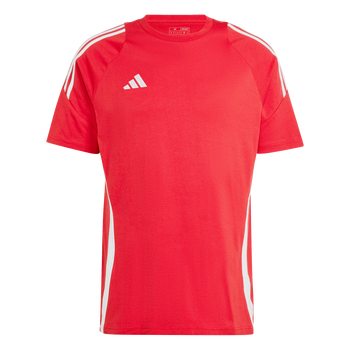 ADIDAS Tiro 24 Sweat T-Shirt Herren (team power red 2/white) - Front View
