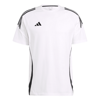 ADIDAS Tiro 24 Sweat T-Shirt Herren (white/black) - Front View