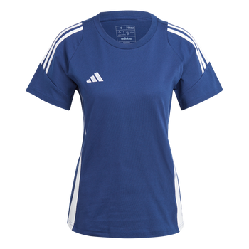 ADIDAS Tiro 24 Sweat T-Shirt Damen (team navy blue 2/white) - Front View