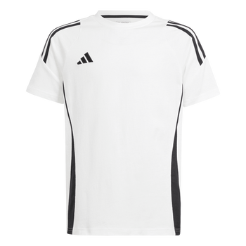 ADIDAS Tiro 24 Sweat Kids T-Shirt (white/black) - Front View