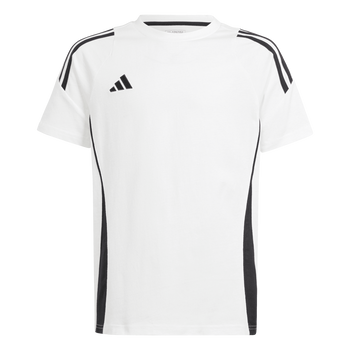 ADIDAS Tiro 24 Sweat Kids T-Shirt (white/black) - Front Center View