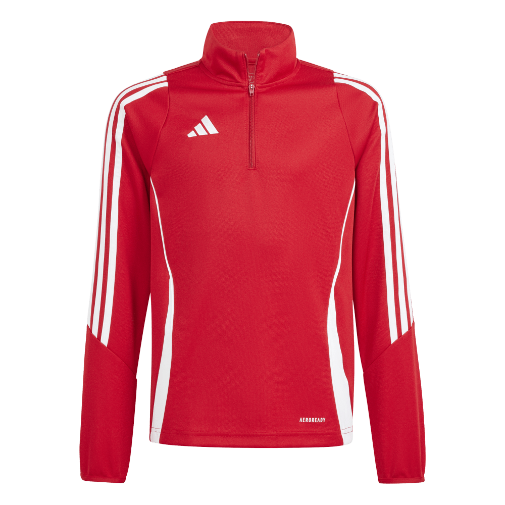 ADIDAS Tiro 24 Kids Trainingsoberteil (team power red 2/white) - Front View