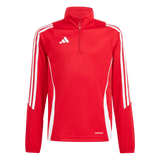ADIDAS Tiro 24 Kids Trainingsoberteil (team power red 2/white) - Front View