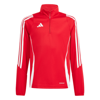 ADIDAS Tiro 24 Kids Trainingsoberteil (team power red 2/white) - Front View