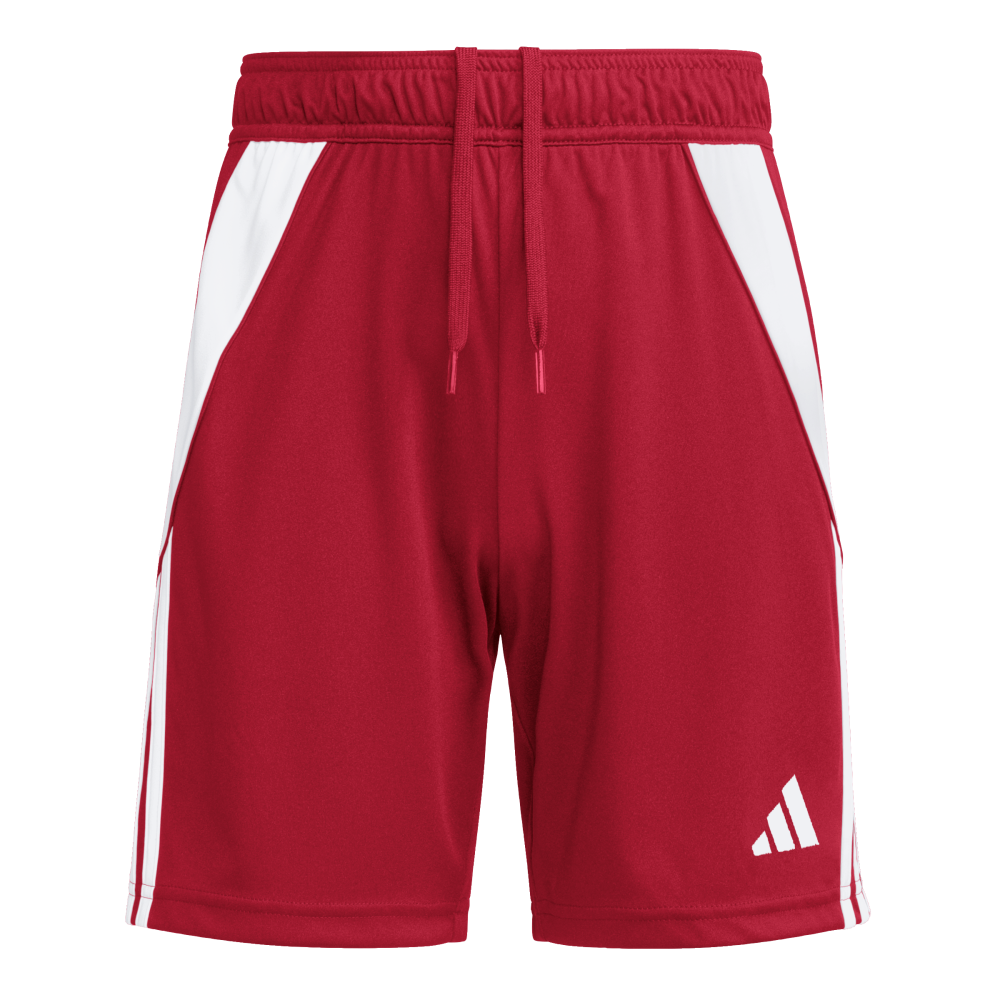 ADIDAS Tiro 24 Kids Shorts (team power red 2/white) - Front View