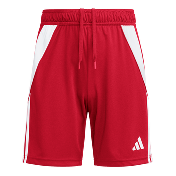ADIDAS Tiro 24 Kids Shorts (team power red 2/white) - Front View