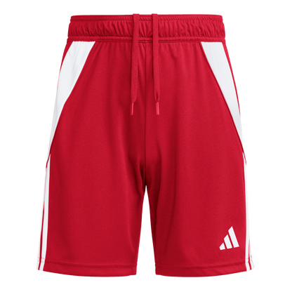ADIDAS Tiro 24 Kids Shorts (team power red 2/white) - Front View
