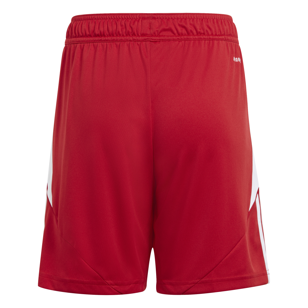 ADIDAS Tiro 24 Kids Shorts (team power red 2/white) - Back Center View