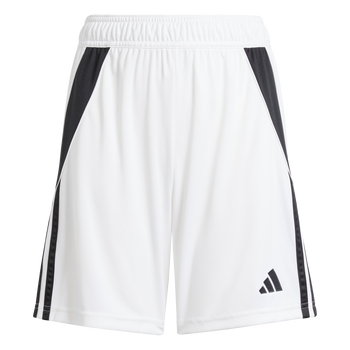 ADIDAS Tiro 24 Kids Shorts (white/black) - Front View